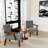 Wood Frame Armchair Set of 2-191973299