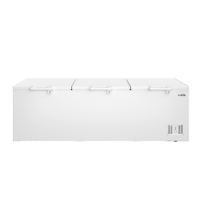 100 po 50 pi cu Congélateur commercial blanc à trois portes pi.