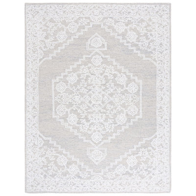 Mehtab Hand Tufted Performance Oriental Rug