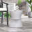 Outdoor Lightweight Concrete Side Table
