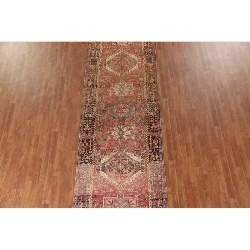 Tribal Geometric   Runner Rug 4x12