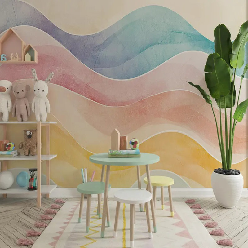 Pastel aquarelle harmonie, L 117,96 po x l 236 po