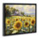 Cadre flottant Sunflower Church Floral Field, design par Petal Prints Design