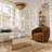 Velvet Swivel Chair-2123561095