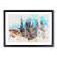 Moscow Russia Skyline - Framed Print-56891024-56891028
