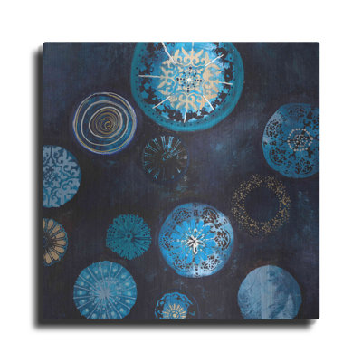 Ivy Bronx 'Indigo' by Design Fabrikken, Metal Wall Art