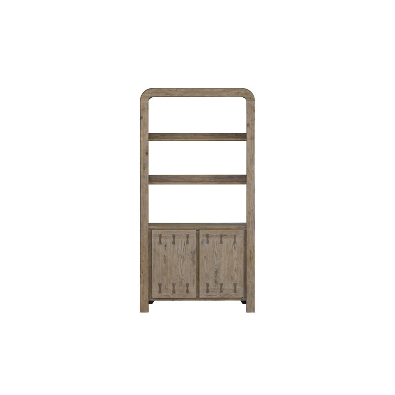 Oak Bowtie Bookcase