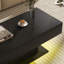 Budwin High Gloss LED Coffee Table with Storage & Sliding Top-1226026589