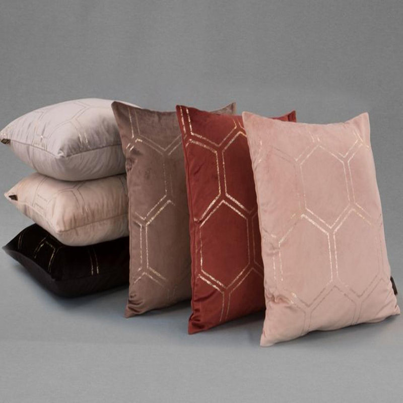 Microfiber Square Pillow Case, Dark Curcous