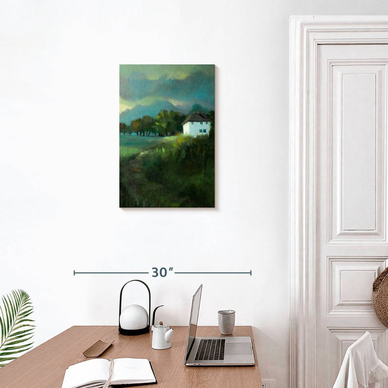Alvord Hill House, 24" H x 16" W
