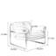 Fauteuil de loisir simple et confortable.-1162384779