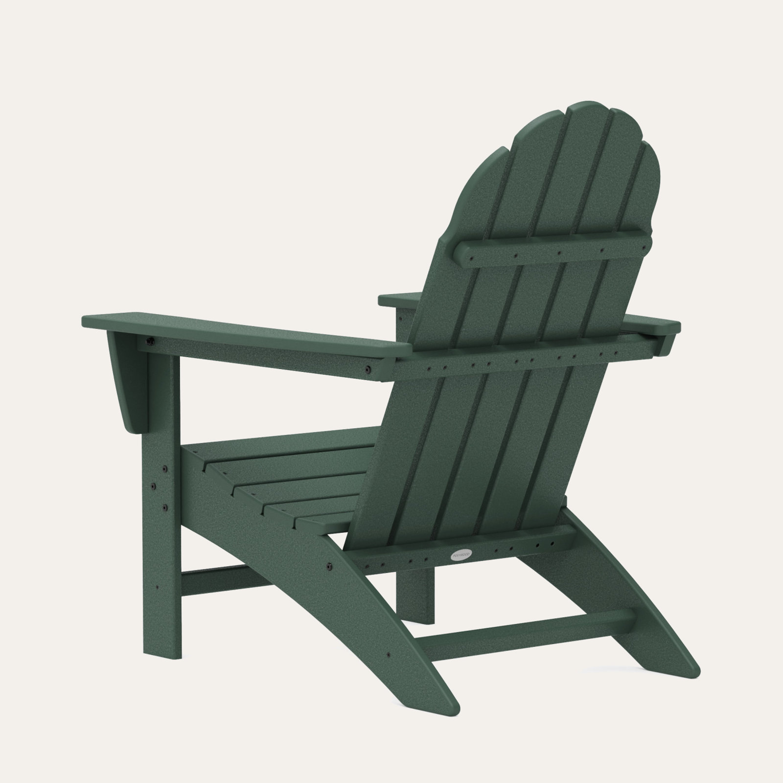 POLYWOOD® Vineyard Adirondack Chair, Green