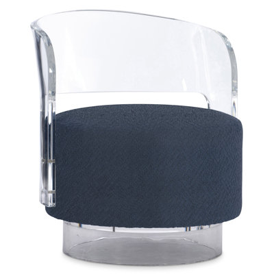 Bernhardt Angelina Fabric Swivel Chair