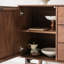 Buffet de rangement simple et rétro grande capacité-129266053