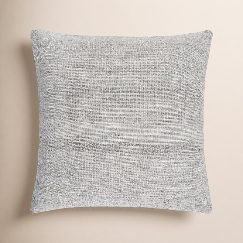 Rylie Cotton Blend Throw Pillow, 18" x 18", Down