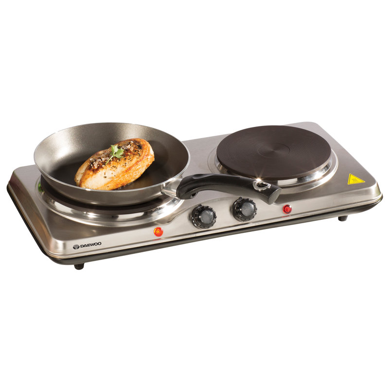 Daewoo 2500 Watt Electric Double Hot Plate