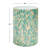 Helya Round Blue/Gold Accent Table
