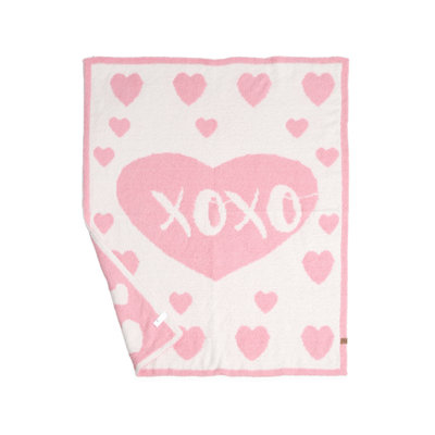 Children'S Patterned Luxury Soft Throw Blanket - XOXO
