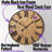 Kamyria Iron Wall Clock