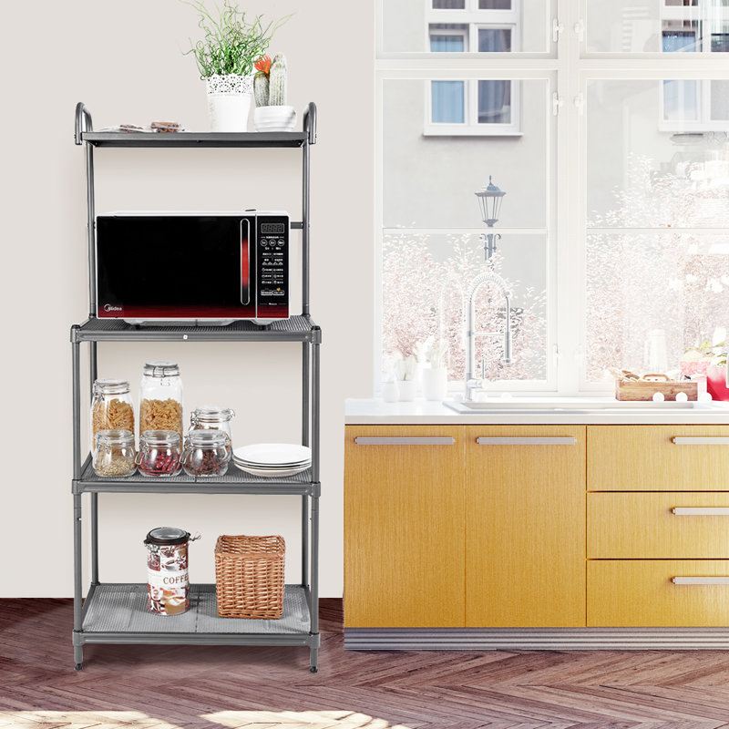 58cm Iron Standard Baker's Rack with Microwave Compatibility