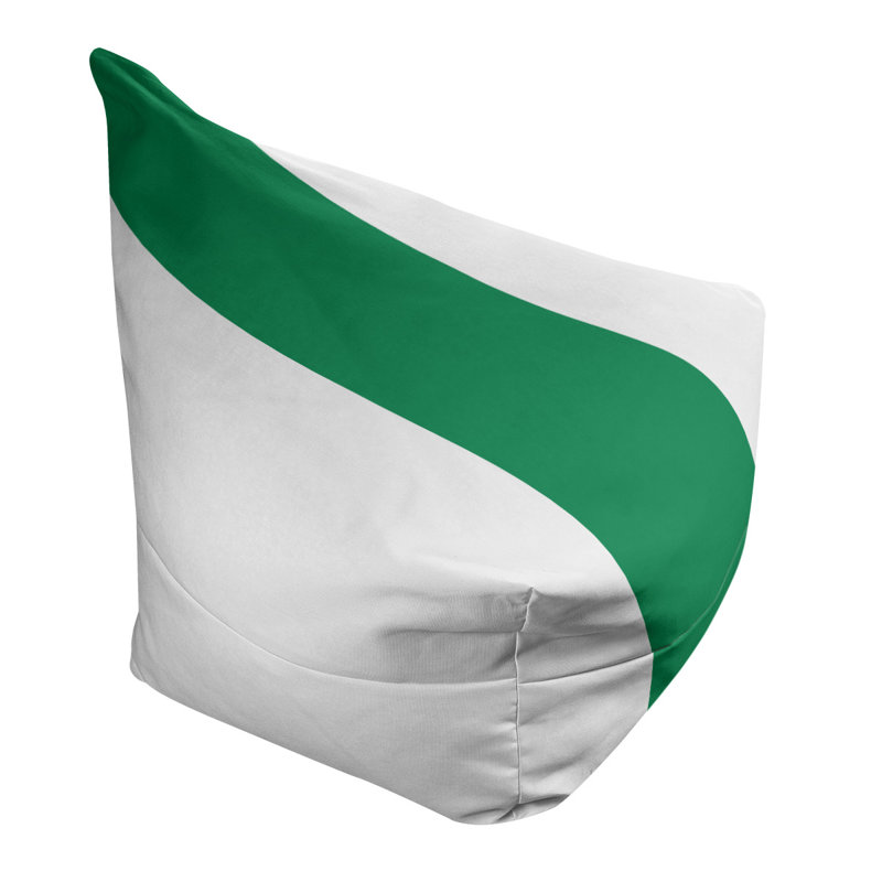 Housse de sac de pois standard Utah, Blanc / vert / blanc, 2 po x 38 po x 42 po