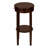 Accent Table, 2 Tier, End, Side Table, Round, Nightstand (Bedside Side Table), Lamp, Veneer, Transitional