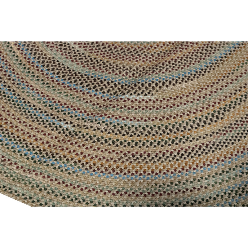 Hand Knotted Wool Area Rug in Tan