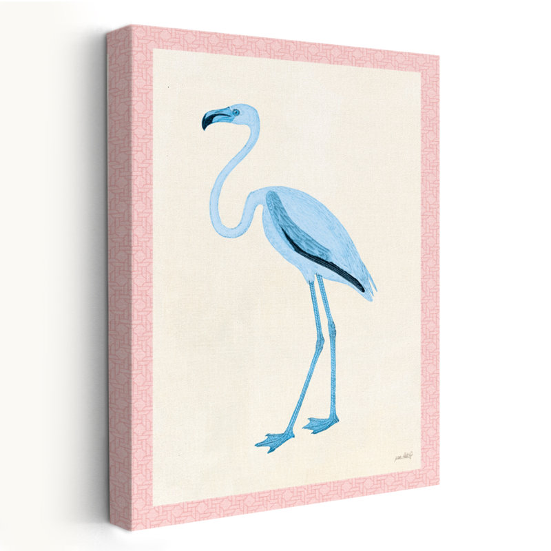 Floridian IV - Art animalier bleu contemporain, H 36 po x l 24 po