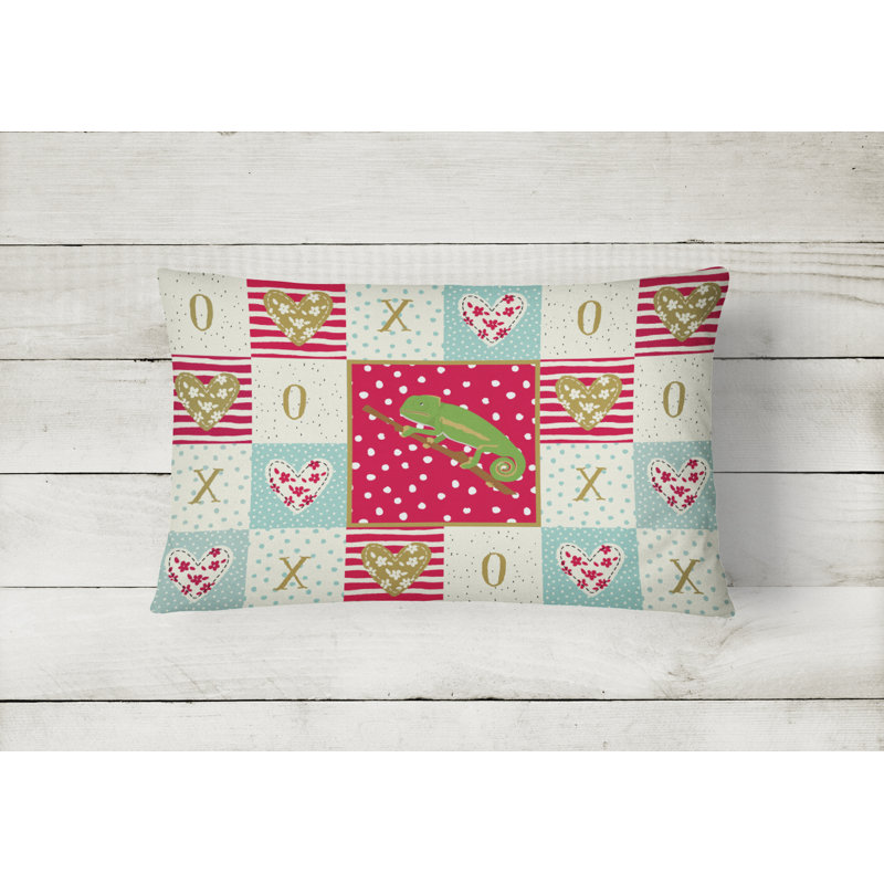 Patchwork Outdoor Throw Pillow