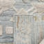 Tapis beige / bleu clair Bourge-24759871