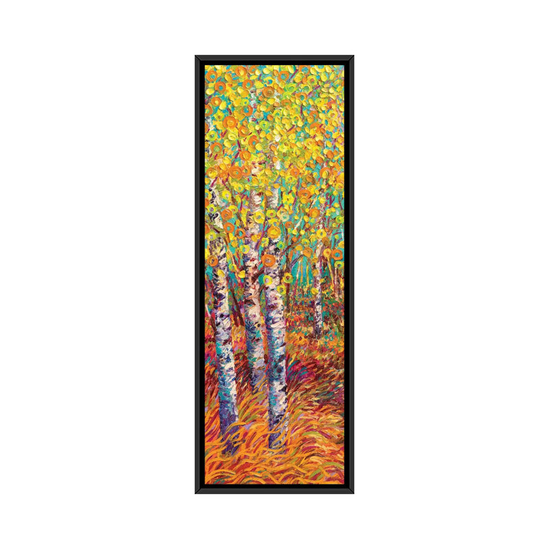 Iris Scott - Candyland, reproduction d'art sur toile tendue, H 60 po x l 20 po x P 1,5 po, Cadre noir
