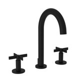 Tolmin Widespread Bathroom Faucet with Drain Assembly