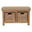 Aurianne Linen Upholstered Storage Bench