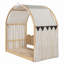 Lit allongé en bois-207052538