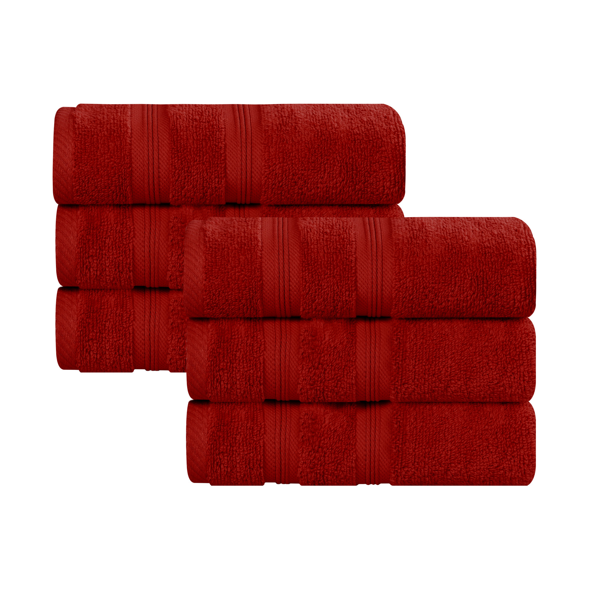Selda Smart Dry Cotton Hand Towel, Crimson