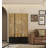 Mid-Century Solid Wood Foldable Bedroom Screen