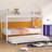 Aafke Twin-Over-Twin Bunk Bed with Trundle,Metal Trundle- W/Safety Rail and Ladder-1482041292