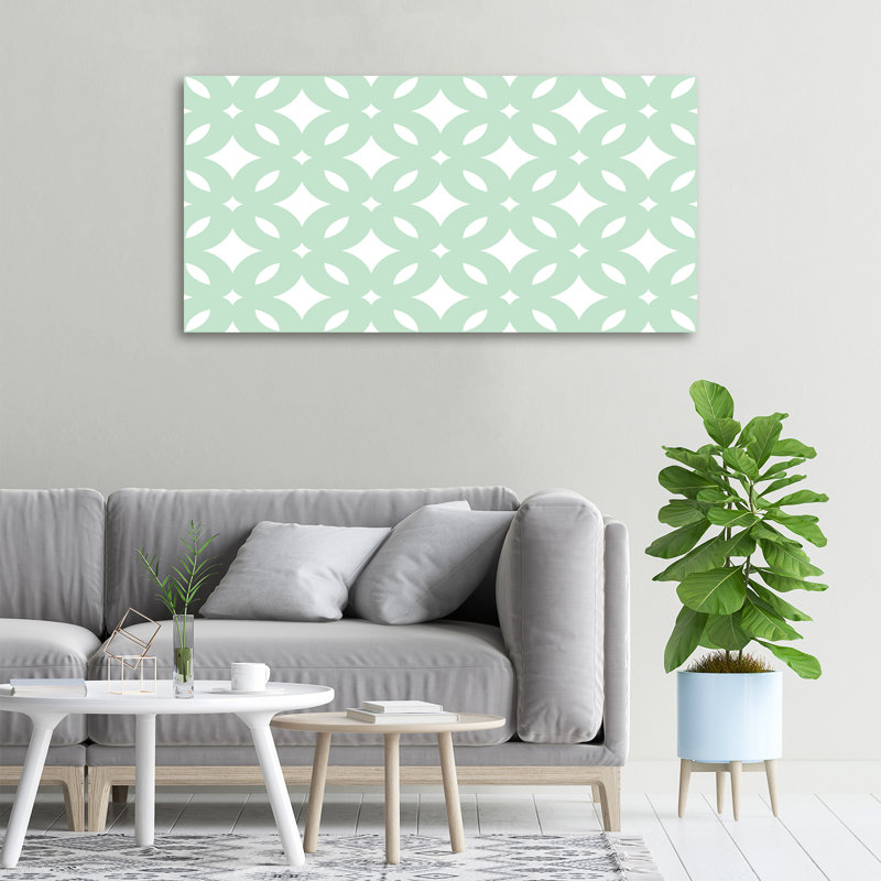 Geometric Background - Wrapped Canvas Print