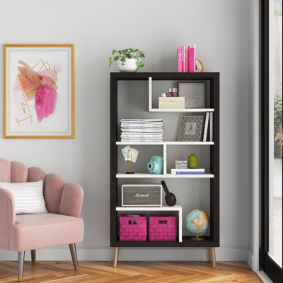 142.5cm H x 79cm W Geometric Bookcase