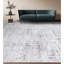Wool Abstract Area Rug in Silver-106953728