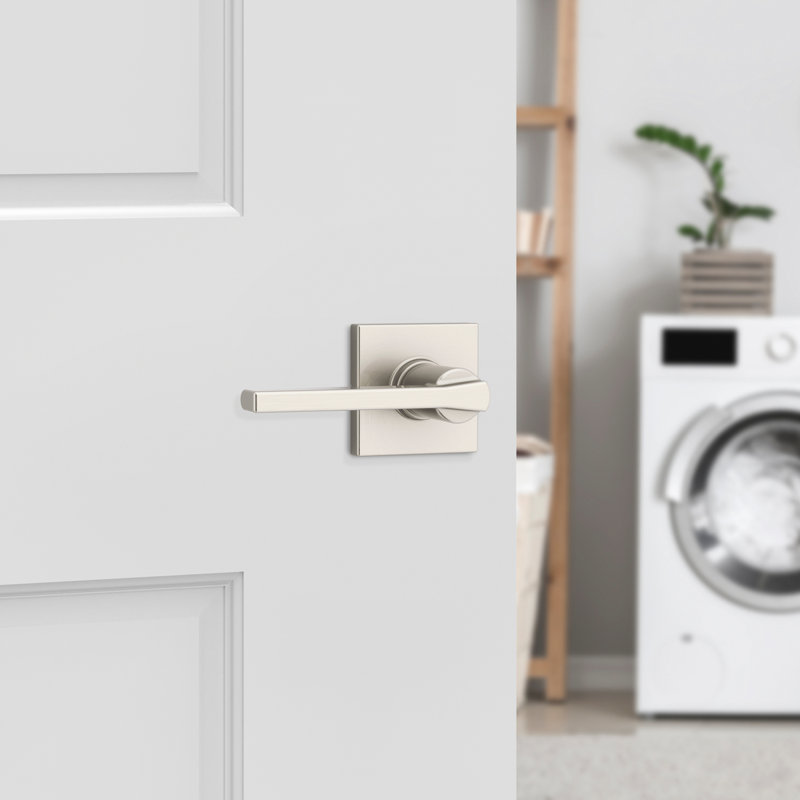 Casey Hall/Closer UL Lever, Satin Nickel