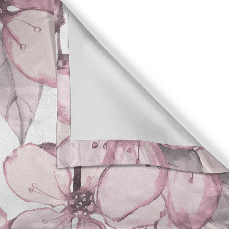 Semi Sheer Curtain Pair