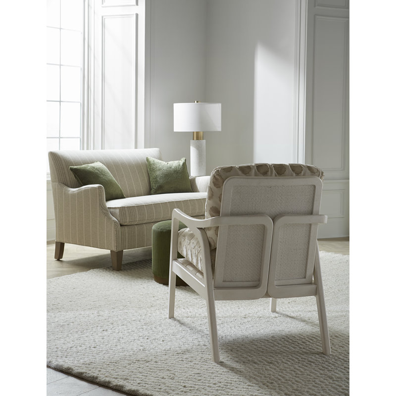 Leland Settee, 3029 Natural, Walnut