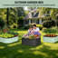 Metal Raised Garden Bed-1532786317