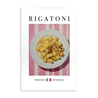 Traditional Rigatoni Pasta Wall Plaque, design by Andreas Magnusson