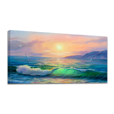 Vague au crépuscule