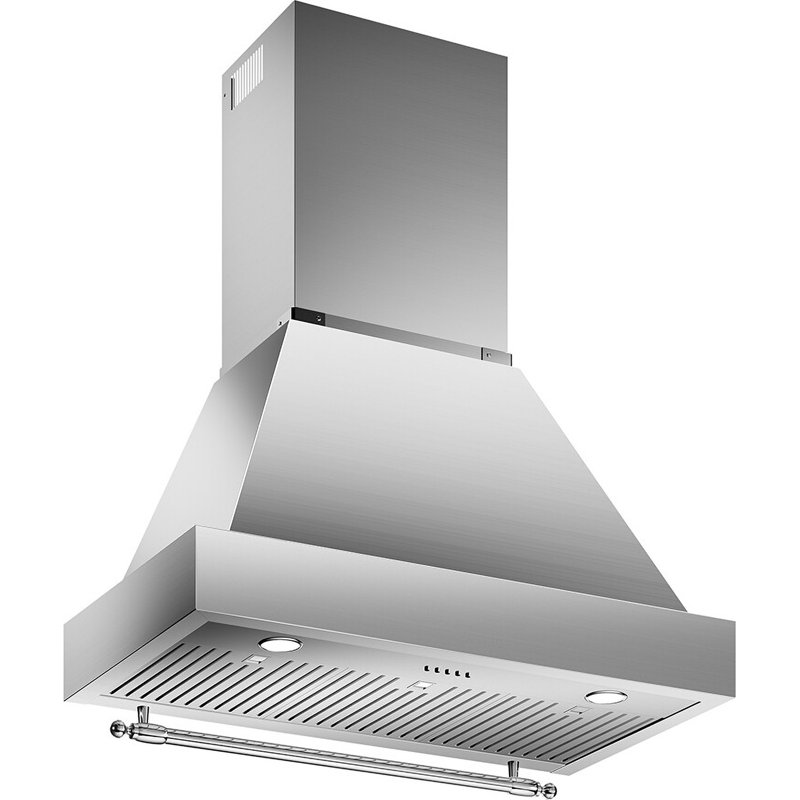 Bertazzoni 48" Canopy Hood (Canopy Only), 54" H x 48" W x 19.68" D, Stainless Steel