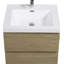 Meuble-lavabo mural 24 po avec lavabo et rangement mural moderne-2064416437