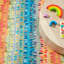 Paint Chip Multi Machine Washable Rug-1703414805