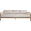 Canapé réversible de 88 po de largeur avec coussins Maui-1672524498